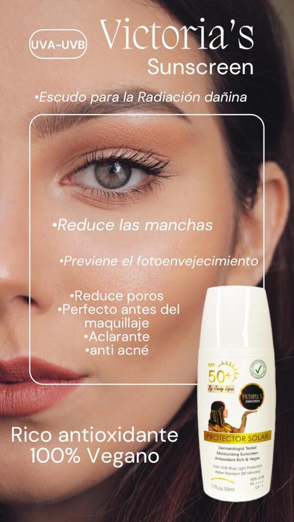 Protector Solar SPF 50 de Victoria’s Sunscreen - Imagen 4