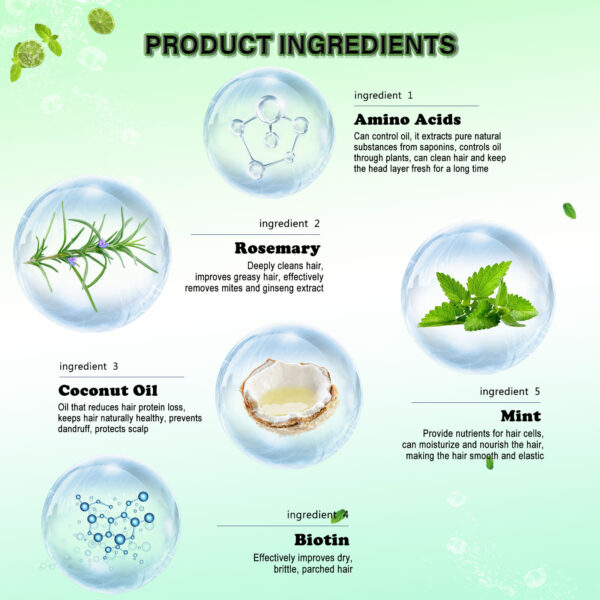 Tratamiento capilar enriquecedor EELHOE que hidrata, repara y engrosa las raíces del cabello y fortalece la línea capilar./ EELHOE Hair Enrichment  Moisturizes Hair Repair Hair Root Thickening Hairline Strengthening Hair Treatment - Imagen 4