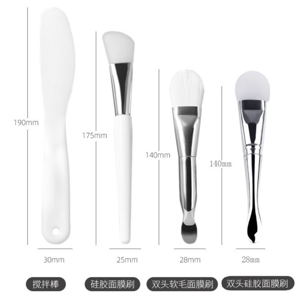 5pcs Face Set For Mask Mixing Bowl Girls Facial Skin Care Tools Kit Women Beauty Supplies Makeup Skin Care Makeup Supplies - Imagen 4