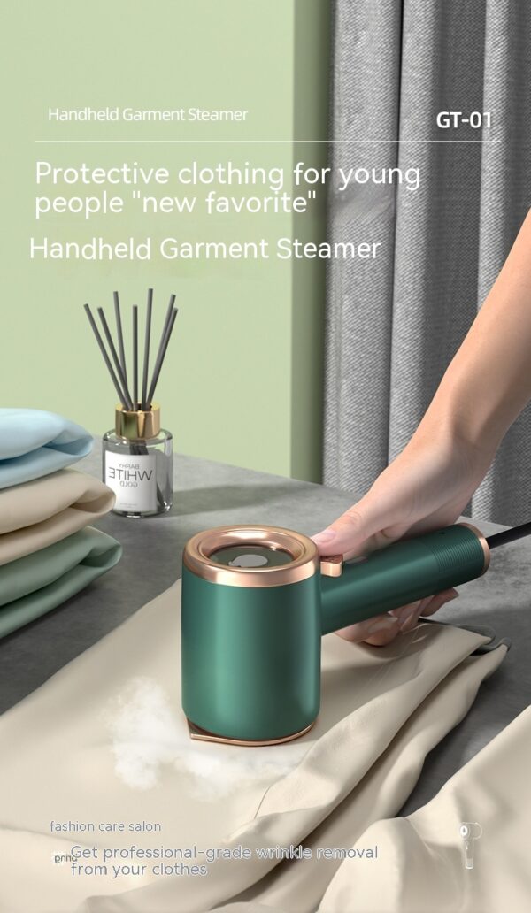 Mini Portable Handheld Garment Steamer Fabric Steam Iron For Clothes Travel Home Appliances Vertical US Plug Ironing Machine - Imagen 7