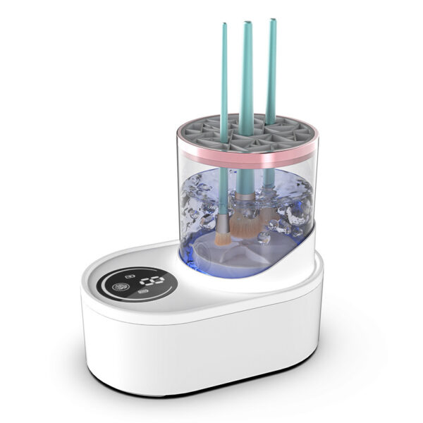Electric Makeup Brush Cleaner Rechargeable Makeup Brushes Cleaning Tool Automatic Makeup Brush Cleaning Stand Device - Imagen 2
