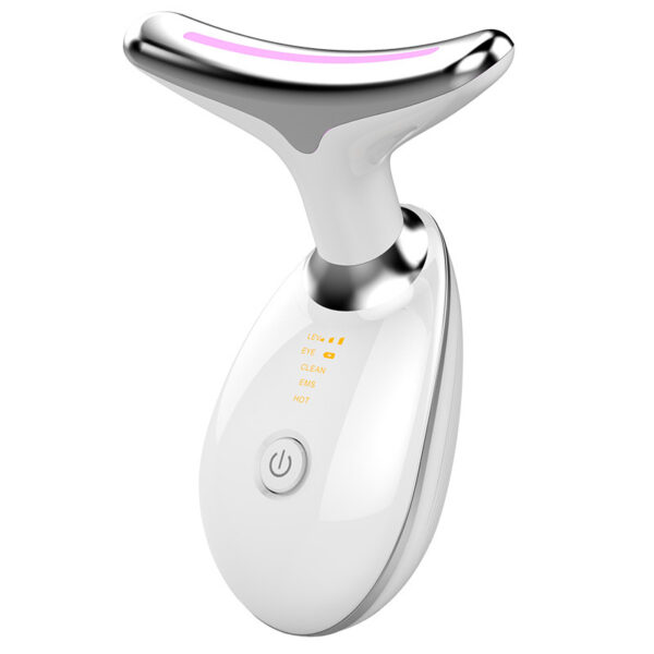 EMS Thermal Neck Lifting And Tighten Massager Electric Microcurrent Wrinkle Remover - Imagen 8