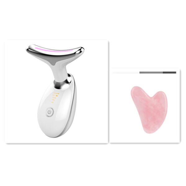 EMS Thermal Neck Lifting And Tighten Massager Electric Microcurrent Wrinkle Remover - Imagen 10