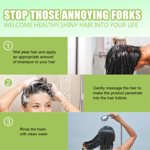 Tratamiento capilar enriquecedor EELHOE que hidrata, repara y engrosa las raíces del cabello y fortalece la línea capilar./ EELHOE Hair Enrichment  Moisturizes Hair Repair Hair Root Thickening Hairline Strengthening Hair Treatment - Imagen 2
