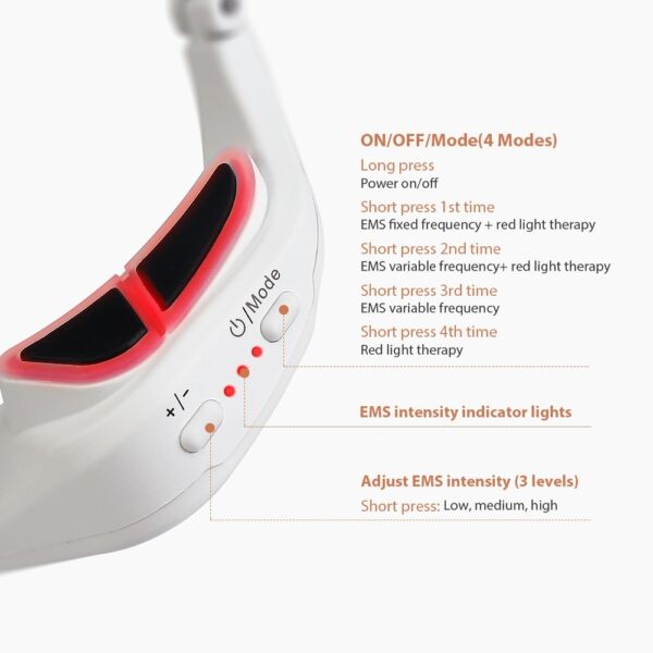 Eye Massager Relieves Eye Fatigue Eyes Massage Glasses Eye Fatigue Relief Massager Under-Eye Glasses Massager - Imagen 4