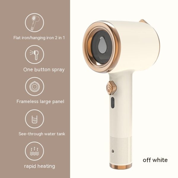 Mini Portable Handheld Garment Steamer Fabric Steam Iron For Clothes Travel Home Appliances Vertical US Plug Ironing Machine - Imagen 3