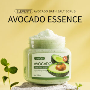Fruit Bath Salt Scrub Cream Exfoliating Body Care / Crema exfoliante corporal con sales de baño de frutas