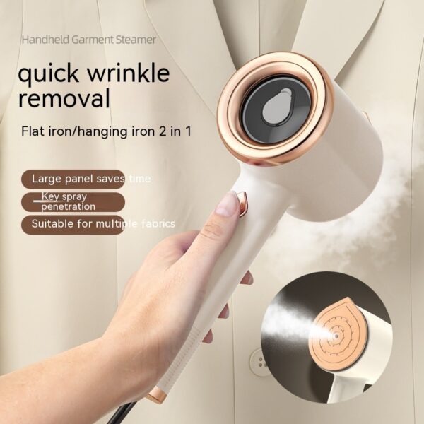 Mini Portable Handheld Garment Steamer Fabric Steam Iron For Clothes Travel Home Appliances Vertical US Plug Ironing Machine - Imagen 5