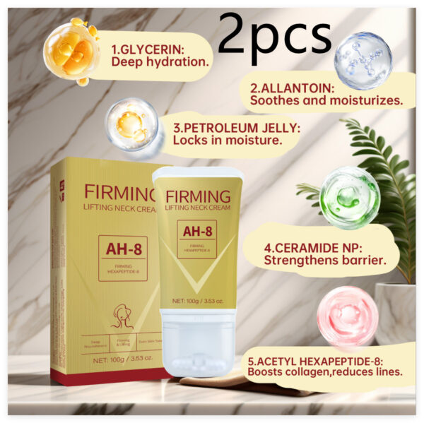 Neck Firming Roller Cream Lifts Dilutes Neck Lines Deeply Nourishes Easily Absorbed Massages And Soothes Neck Skin Care - Imagen 2