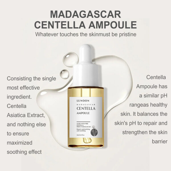 Sérum Facial Centella Asiatica – Minimiza Poros, Hidrata y Repara la Piel / Centella Asiatica Facial Shrink Pores Moisturizing Brightening Skin Repair Soothing - Imagen 7