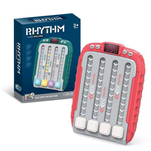 Máquina de juego musical con ritmo maestro, entrada, descompresión, juguetes de entrenamiento mental / Music Rhythm Master Game Machine Entrance Decompression Thinking Training Toys - Imagen 6