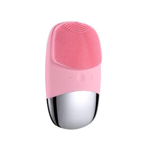 Mini cepillo eléctrico de silicona para limpieza facial, limpiador facial eléctrico, cepillo de limpieza facial, masajeador de piel, herramientas para el cuidado de la piel.  _Mini Silicone Electric Face Cleansing Brush Electric Facial Cleanser Facial Cleansing Brush Skin Massager Skin Care Tools