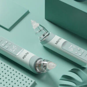 Aspirador nasal eléctrico para bebés, limpiador nasal para recién nacidos, instrumento de belleza, eliminador de puntos negros, 2 en 1 / Nasal Aspirator Baby Electric Nasal Aspirator Newborn Baby Nose Cleaner Beauty Instrument Blackhead Remover Bab 2 In 1