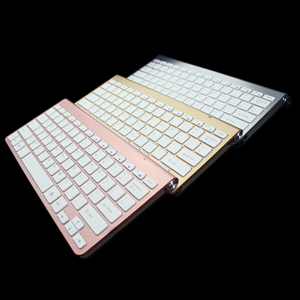 2.4G Wireless Keyboard And Mouse Protable Mini Keyboard Mouse Combo Set For Notebook Laptop Mac Desktop PC Computer Smart TV PS4 / 2.4G Wireless Keyboard And Mouse Protable Mini Keyboard Mouse Combo Set For Notebook Laptop Mac Desktop PC Computer Smart TV PS4 - Imagen 2