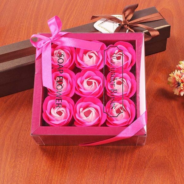 Rose Soap Flower Gift Box Creative Activity Gift - Imagen 9