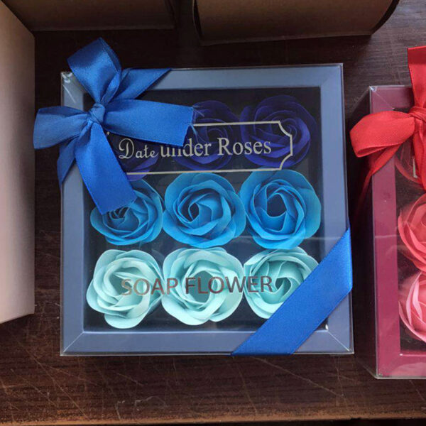 Rose Soap Flower Gift Box Creative Activity Gift - Imagen 4