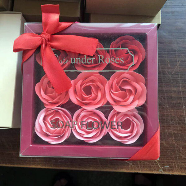 Rose Soap Flower Gift Box Creative Activity Gift - Imagen 2