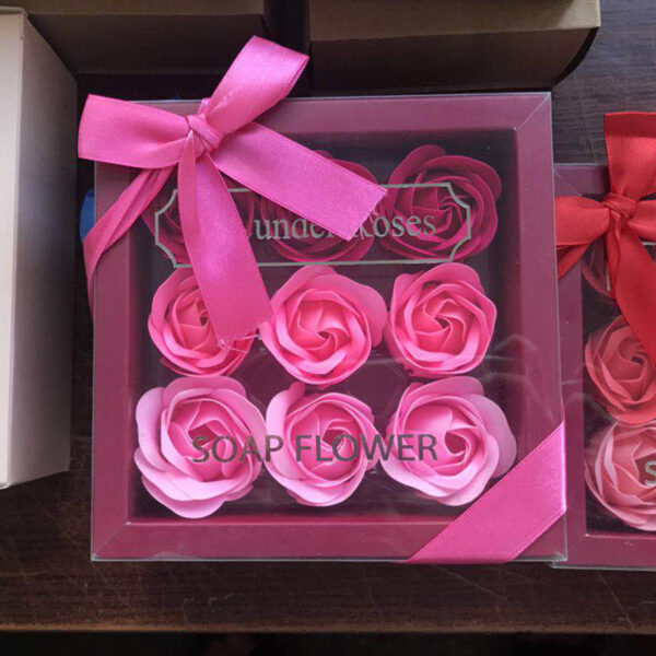Rose Soap Flower Gift Box Creative Activity Gift - Imagen 6