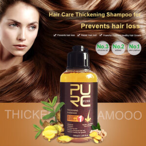 Champú herbal de jengibre para el crecimiento del cabello _Herbal Ginger Hair Regrowth Shampoo