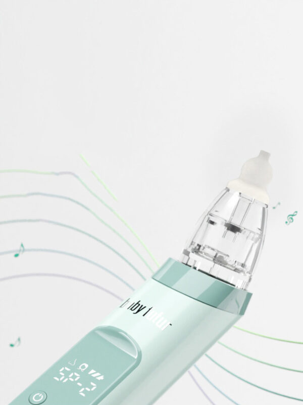 Aspirador nasal eléctrico para bebés, limpiador nasal para recién nacidos, instrumento de belleza, eliminador de puntos negros, 2 en 1 / Nasal Aspirator Baby Electric Nasal Aspirator Newborn Baby Nose Cleaner Beauty Instrument Blackhead Remover Bab 2 In 1 - Imagen 6