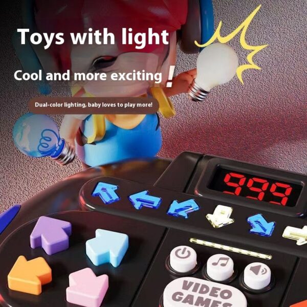 Máquina de juego musical con ritmo maestro, entrada, descompresión, juguetes de entrenamiento mental / Music Rhythm Master Game Machine Entrance Decompression Thinking Training Toys - Imagen 3