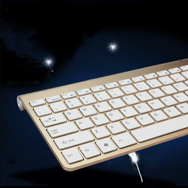 2.4G Wireless Keyboard And Mouse Protable Mini Keyboard Mouse Combo Set For Notebook Laptop Mac Desktop PC Computer Smart TV PS4 / 2.4G Wireless Keyboard And Mouse Protable Mini Keyboard Mouse Combo Set For Notebook Laptop Mac Desktop PC Computer Smart TV PS4 - Imagen 6