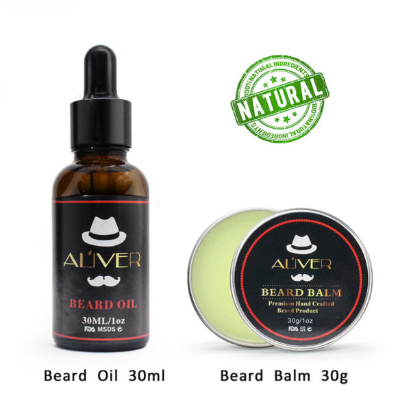 Set de afeitado de barba y cabello para hombre, herramienta de baño, cepillo, peine, tijeras de afeitar, set de peinado limpio / bMan Hair Beard Shaving Set Bathroom Tool Brush Comb Shaving Scissors Clean Styling Set - Imagen 3