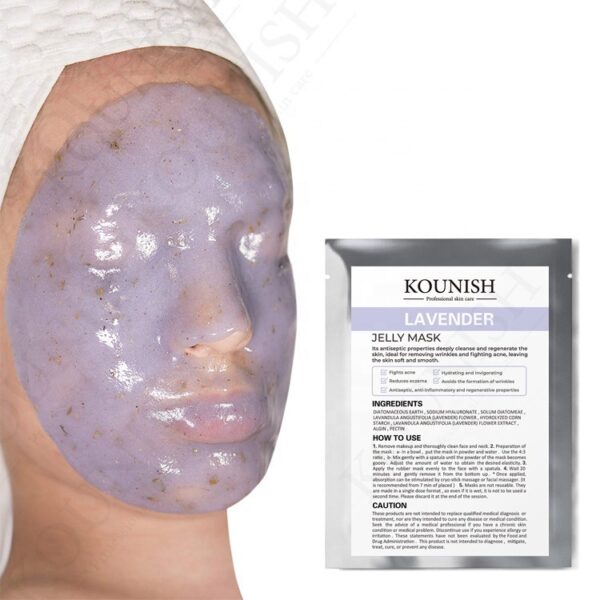Mascarilla hidratante en polvo de hidrogel / Moisturizing Hydrogel Jelly Mask Powder - Imagen 4