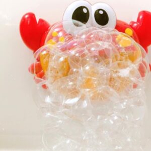 Juguetes para baby shower para niños: Burbujeador automático de cangrejo con música _ Kids Baby Shower Toys Automatic Crab Bubbler with Music