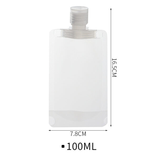 Bolsas desechables para subenvases de cosméticos para el cuidado de la piel de viaje _ Disposable Travel Skincare Cosmetic Subpackaging Bags - Imagen 7