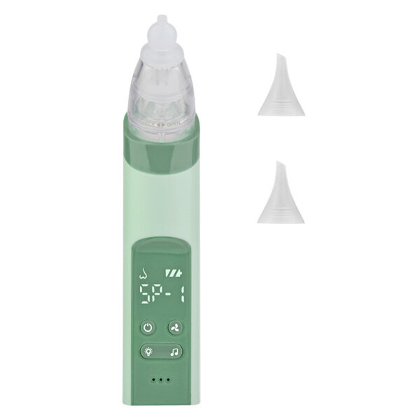 Aspirador nasal eléctrico para bebés, limpiador nasal para recién nacidos, instrumento de belleza, eliminador de puntos negros, 2 en 1 / Nasal Aspirator Baby Electric Nasal Aspirator Newborn Baby Nose Cleaner Beauty Instrument Blackhead Remover Bab 2 In 1 - Imagen 5