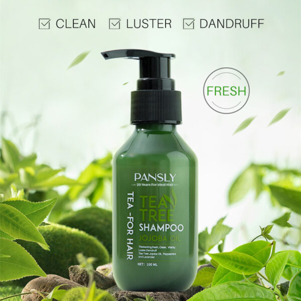 Champú de árbol de té Cuidado del cabello Hidratante Hidratante _Tea Tree Shampoo Hair Care Moisturizing Moisturizing