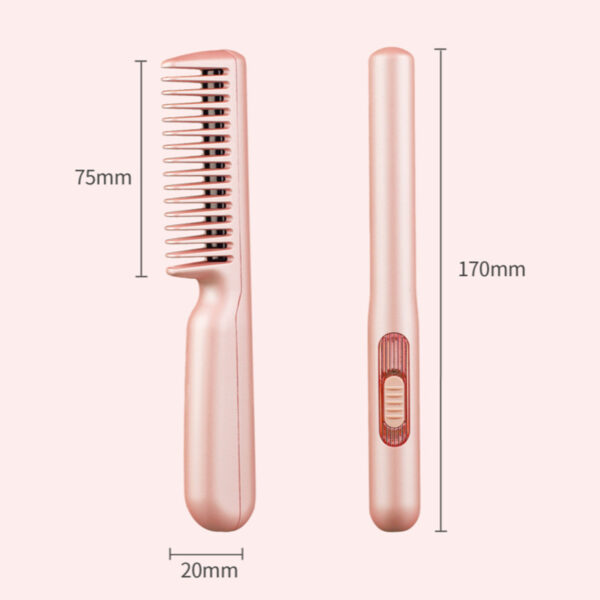 Nuevo peine alisador de cabello con iones negativos _ New Hair Straightening Comb Negative Ion Styling Hair Straightener - Imagen 6