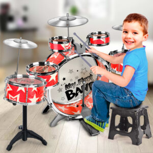 Batería de jazz para niños de 3 a 6 años / Children's Jazz Drum Kit 3-6 Years Old Toys
