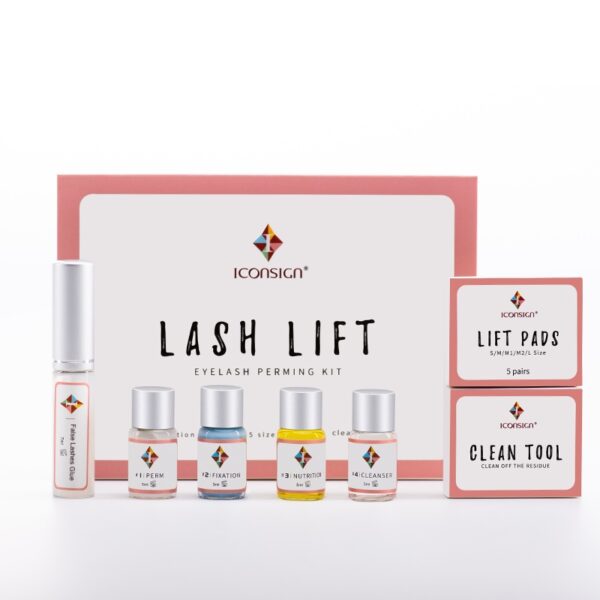 Kit de levantamiento de pestañas ICONSIGN, kit de permanente de pestañas, rizador de pestañas, herramientas de maquillaje de ojos / Dropshipping ICONSIGN Lash Lift Kit Lash Lifiting Eyelash Perming Kit Lash Curling Enhancer Eyes Makeup Tools
