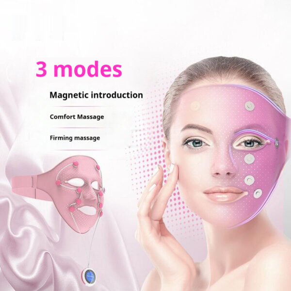 Máscara de belleza, instrumento de belleza, máscara de silicona, instrumento terapéutico inductivo EMS / Beauty Mask Beauty Instrument Silicone Mask Inductive Therapeutical Instrument EMS - Imagen 4