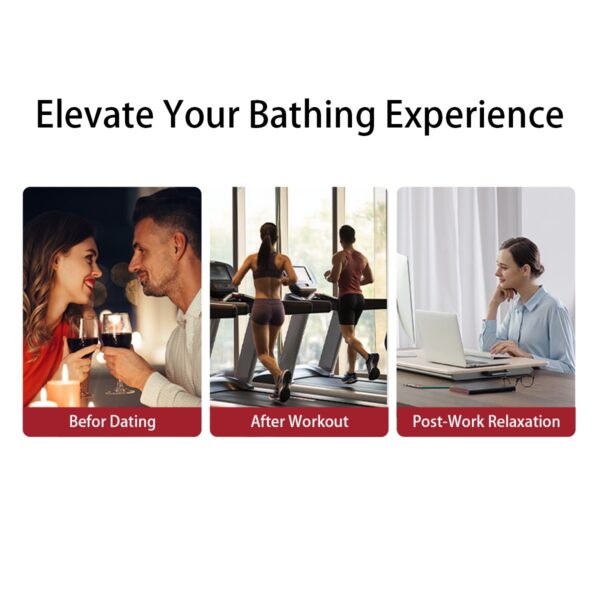 Baño de burbujas cremoso, gel de ducha hidratante, fragancia duradera, mousse corporal perfumada / Cream Bubble Bath, Hydrating Shower Gel, Long-lasting Fragrance, Fragrance Body Mousse - Imagen 5