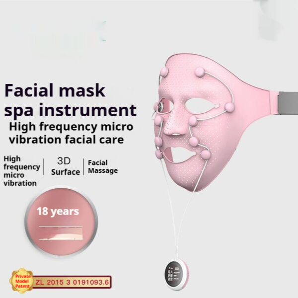 Máscara de belleza, instrumento de belleza, máscara de silicona, instrumento terapéutico inductivo EMS / Beauty Mask Beauty Instrument Silicone Mask Inductive Therapeutical Instrument EMS - Imagen 2