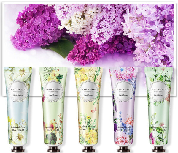 Crema de manos hidratante con fragancia floral (30 g) / Floral Fragrance 30g Moisturizing Hand Cream Cosmetics