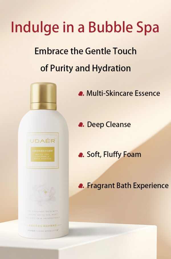 Baño de burbujas cremoso, gel de ducha hidratante, fragancia duradera, mousse corporal perfumada / Cream Bubble Bath, Hydrating Shower Gel, Long-lasting Fragrance, Fragrance Body Mousse - Imagen 2