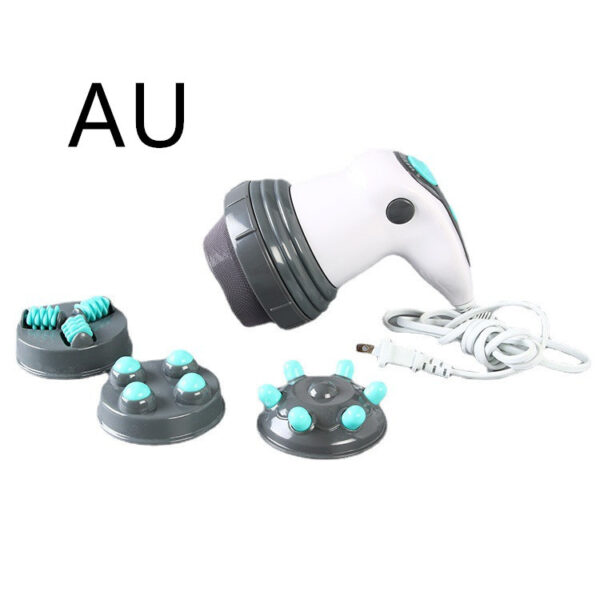Masajeador corporal completo con rodillo masajeador y vibración y rotación eléctrico silencioso Luz Infraroja/ Electric Noiseless Vibration Kneading And Massage Roller Full Body Massager - Imagen 4