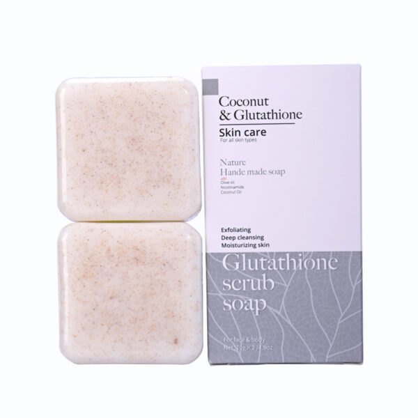 Jabón de baño limpiador artesanal de cúrcuma esmerilado _ Frosted Handmade Cleansing Bath Turmeric Soap - Imagen 5