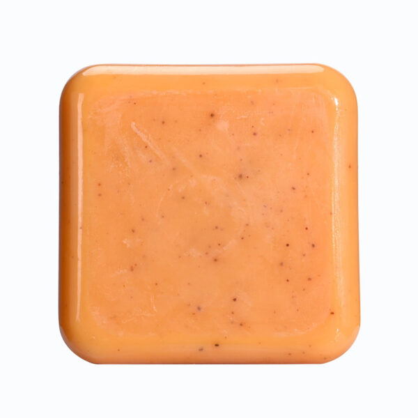Jabón de baño limpiador artesanal de cúrcuma esmerilado _ Frosted Handmade Cleansing Bath Turmeric Soap - Imagen 3
