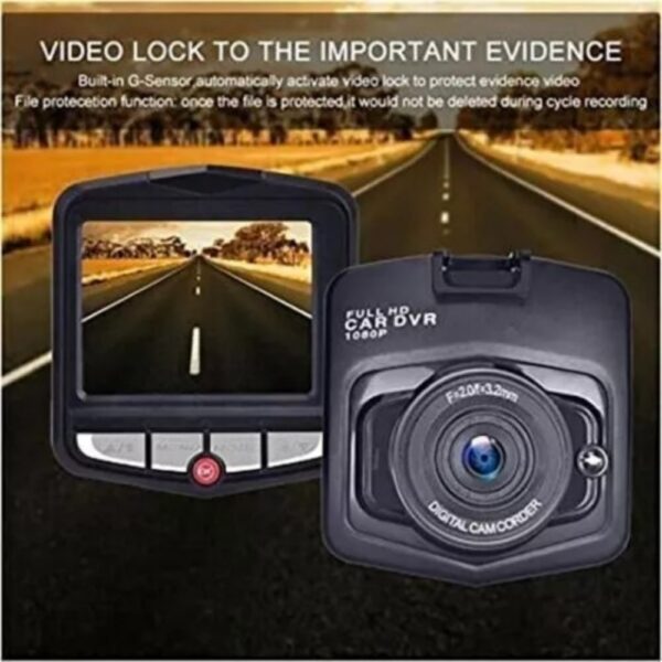 2.4 Inch Full HD 1080P Dash Cam, Car DVR Front Or Rear Camera Night Vision G Sensor - Imagen 5