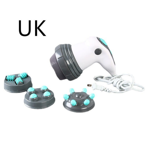 Masajeador corporal completo con rodillo masajeador y vibración y rotación eléctrico silencioso Luz Infraroja/ Electric Noiseless Vibration Kneading And Massage Roller Full Body Massager - Imagen 3