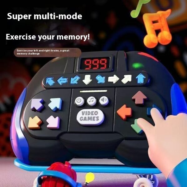 Máquina de juego musical con ritmo maestro, entrada, descompresión, juguetes de entrenamiento mental / Music Rhythm Master Game Machine Entrance Decompression Thinking Training Toys - Imagen 7
